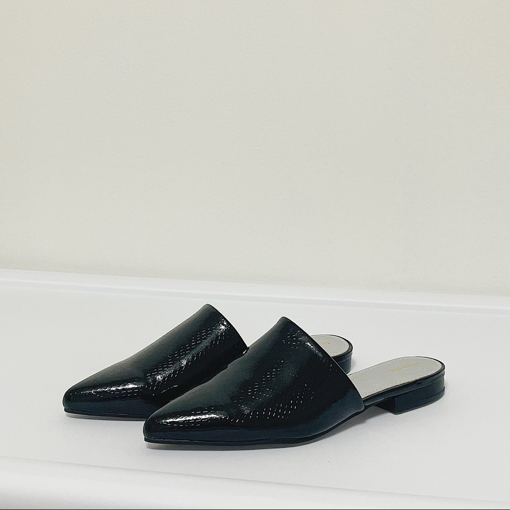 A Rider Girl Slip On Mules - 6.5 Black - Picture 1 of 4